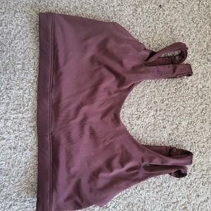 Maroon Nike Sports bra